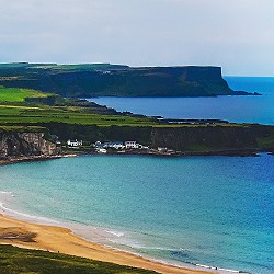 Northern Irish coast (image: Mitch Hodge on unsplash)